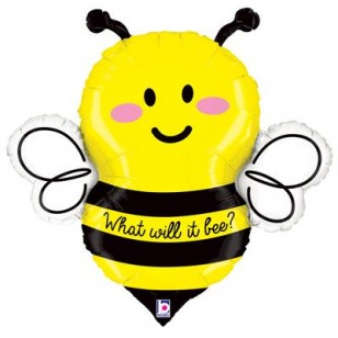 What Will It Be Bee Gender Reveal Balloon